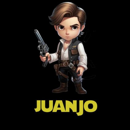 Posavasos personalizable de Han Solo