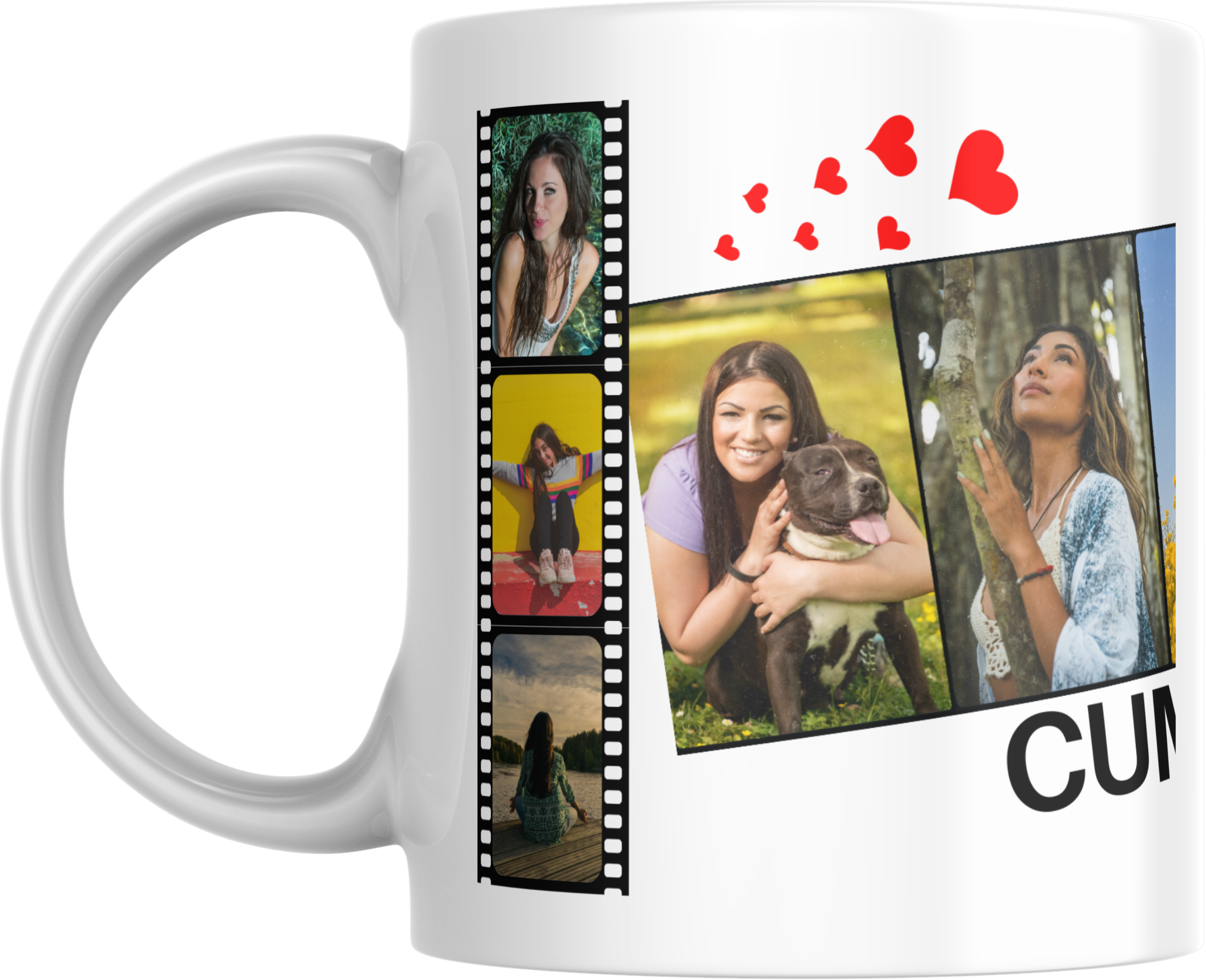 Taza personalizable 6 fotos