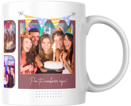 Taza personalizable cumpleaños